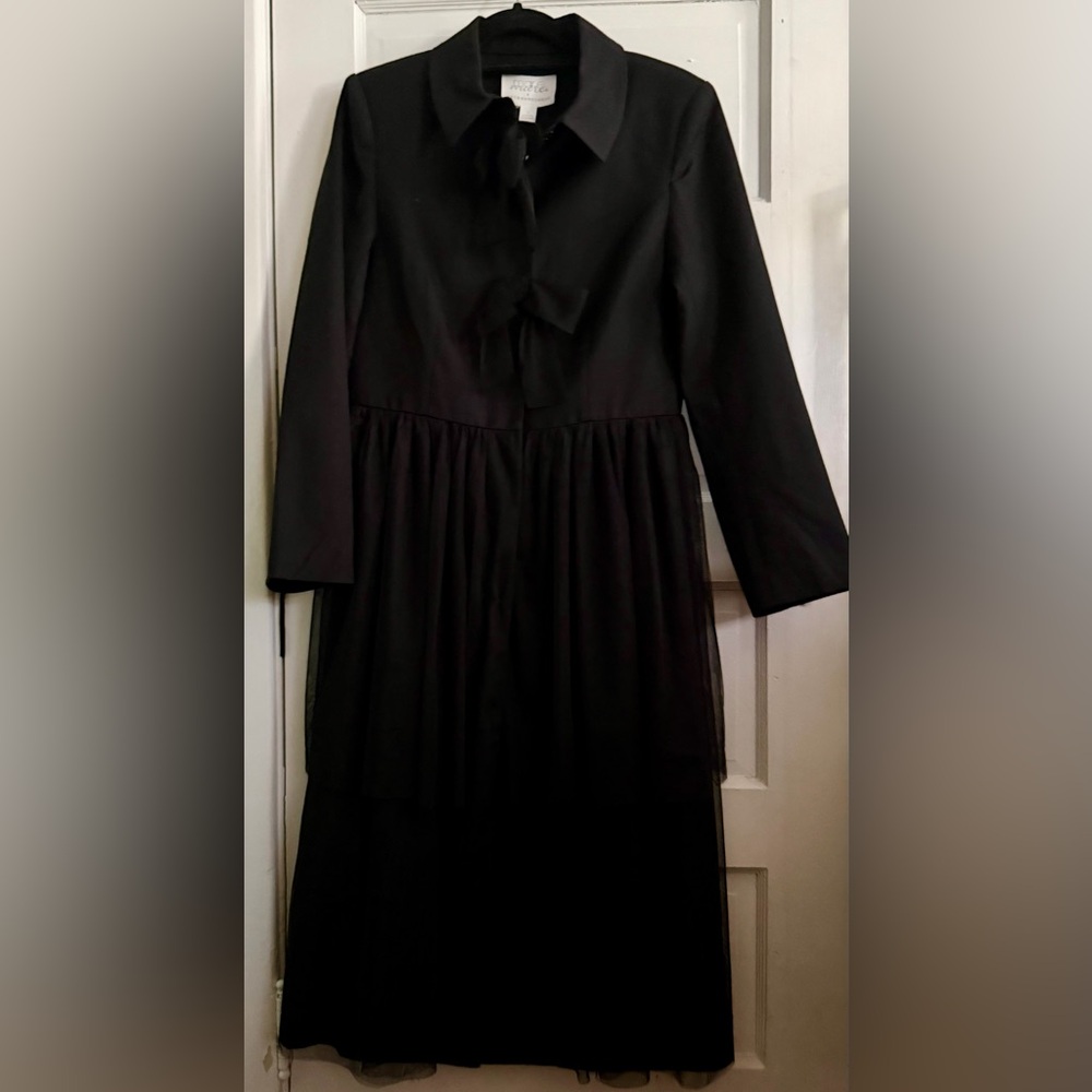 Anthropologie: Mare Mare Tulle-Skirted Trench Coat
